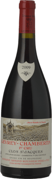 DOMAINE ARMAND ROUSSEAU Clos St Jacques 1er cru, Gevrey-Chambertin 2009 Bottle image number 0