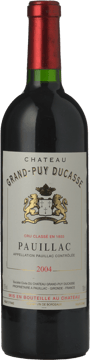 CHATEAU GRAND-PUY-DUCASSE 5me cru classe, Pauillac 2004 Bottle image number 0