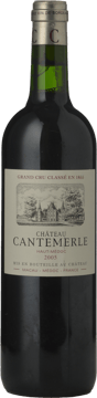 CHATEAU CANTEMERLE 5me cru classe, Haut-Medoc 2005 Bottle image number 0