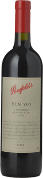 PENFOLDS Bin 707 Cabernet Sauvignon, South Australia 2002 Bottle image number 0