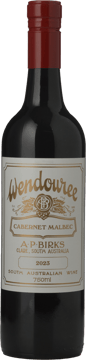 WENDOUREE Cabernet Malbec, Clare Valley 2023 Bottle image number 0