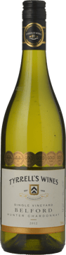 TYRRELL'S Belford Chardonnay, Hunter Valley 2012 Bottle image number 0