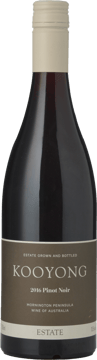 KOOYONG WINES Estate Pinot Noir, Mornington Peninsula 2016 Bottle image number 0