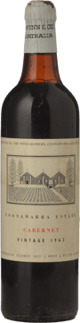 WYNNS COONAWARRA ESTATE Cabernet Sauvignon, Coonawarra 1962 Bottle image number 0