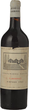 WYNNS COONAWARRA ESTATE Cabernet Sauvignon, Coonawarra 1962 Bottle image number 0