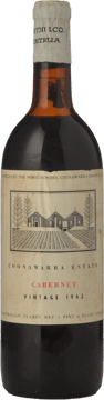 WYNNS COONAWARRA ESTATE Cabernet Sauvignon, Coonawarra 1962 Bottle image number 0