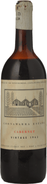 WYNNS COONAWARRA ESTATE Cabernet Sauvignon, Coonawarra 1962 Bottle image number 0