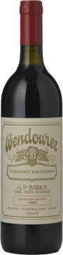 WENDOUREE Centenary Vintage Cabernet, Clare Valley 1995 Bottle image number 0