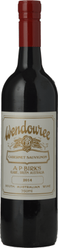 WENDOUREE Cabernet Sauvignon, Clare Valley 2014 Bottle image number 0