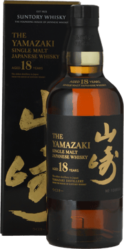 SUNTORY Yamazaki 18 Year Old Limited Edition 43% ABV Single Malt Whisky, Japan NV 700ml image number 0