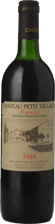 CHATEAU PETIT-VILLAGE, Pomerol 1988 Bottle