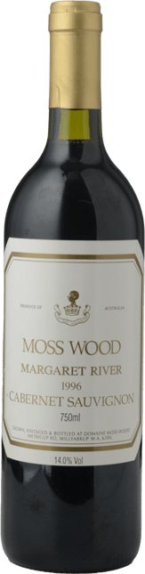MOSS WOOD Moss Wood Vineyard Cabernet Sauvignon, Margaret River 1996