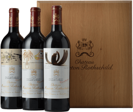 CHATEAU MOUTON-ROTHSCHILD 2005, 2006, 2007 3btl OWC , Pauillac NV Case image number 0