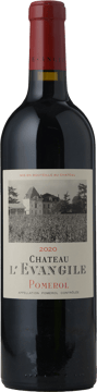 CHATEAU L'EVANGILE, Pomerol 2020 Bottle image number 0