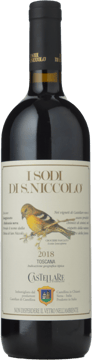 CASTELLARE DI CASTELLINA I Sodi di San Niccolo Colli della Toscana Centrale, Toscana 2018 Bottle image number 0