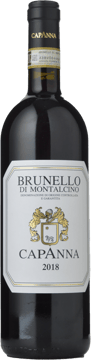 CAPANNA , Brunello di Montalcino DOCG 2018 Bottle image number 0