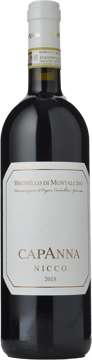 CAPANNA Nicco , Brunello di Montalcino DOCG 2018 Bottle image number 0