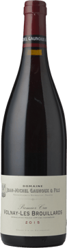 DOMAINE JEAN-MICHEL GAUNOUX Les Brouillards 1er cru, Volnay 2015 Bottle image number 0