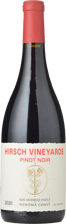 HIRSCH VINEYARDS San Andreas Fault Pinot Noir, Sonoma Coast 2020 Bottle