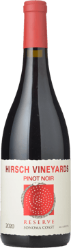 HIRSCH VINEYARDS Reserve Pinot Noir, Sonoma Coast 2020 Bottle image number 0
