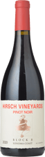 HIRSCH VINEYARDS Block 8 Pinot Noir, Sonoma Coast 2020 Bottle
