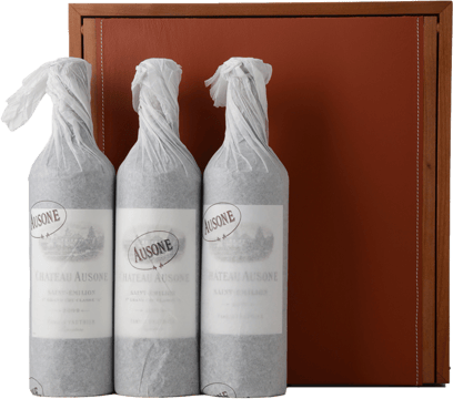 CHATEAU AUSONE Coffret Collection (09,10,15) 3 Bottle Set , St-Emilion NV Case image number 0