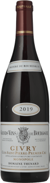 DOMAINE THENARD 1er Cru Clos Saint Pierre , Givry 2019 Bottle image number 0