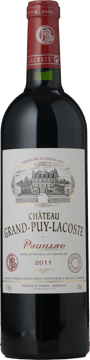 CHATEAU GRAND-PUY-LACOSTE 5me cru classe, Pauillac 2011 Bottle image number 0