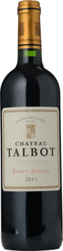CHATEAU TALBOT 4me cru classe, St-Julien 2011 Bottle image number 0