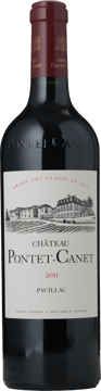 CHATEAU PONTET-CANET 5me cru classe, Pauillac 2011 Bottle image number 0