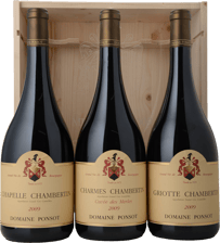 DOMAINE PONSOT Horizontal of 2009 Grand Cru Magnums three-Pack 2009 Case