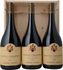 DOMAINE PONSOT Horizontal of 2009 Grand Cru Magnums three-Pack 2009 Case image number 0