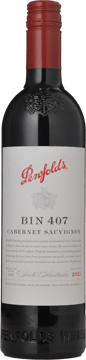 PENFOLDS Bin 407 Cabernet Sauvignon, South Australia 2021 Bottle image number 0