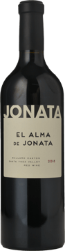 JONATA WINES El Alma de Jonata Ballard Canyon Cabernet Franc Blend, Santa Ynez Valley 2018 Bottle image number 0