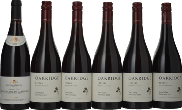 LANGTONS Oakridge and Bouchard Pinot Noir, Yarra Valley, Beaune 6 pack MV Case