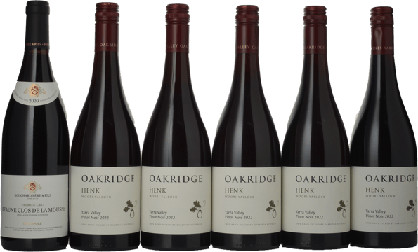 LANGTONS Oakridge and Bouchard Pinot Noir, Yarra Valley, Beaune 6 pack MV Case image number 0