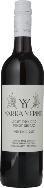YARRA YERING Light Dry Red Pinot Shiraz, Yarra Valley 2017