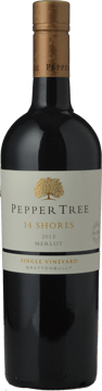 PEPPER TREE WINES 14 Shores Reserve Merlot, Coonawarra 2013 Bottle image number 0