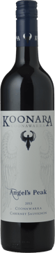 KOONARA Angel's Peak Cabernet Sauvignon, Coonawarra 2013 Bottle image number 0