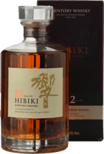 SUNTORY Hibiki 12 Year Old Japanese Whisky 43% ABV, Japan NV 700ml