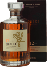 SUNTORY Hibiki 12 Year Old Japanese Whisky 43% ABV, Japan NV 700ml