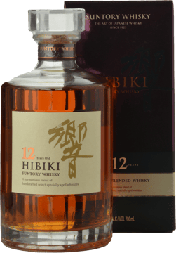 SUNTORY Hibiki 12 Year Old Japanese Whisky 43% ABV, Japan NV 700ml image number 0