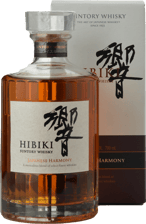 SUNTORY Hibiki Japanese Harmony 43% ABV Whisky, Japan NV 700ml