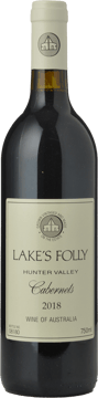 LAKE'S FOLLY Cabernets, Hunter Valley 2018 Bottle image number 0