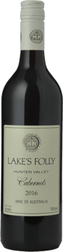 LAKE'S FOLLY Cabernets, Hunter Valley 2016 Bottle image number 0