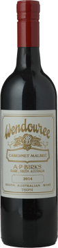 WENDOUREE Cabernet Malbec, Clare Valley 2014 Bottle image number 0