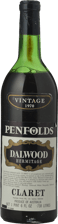 PENFOLDS Dalwood Hermitage Claret, Hunter Valley 1970 Bottle