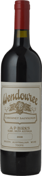 WENDOUREE Cabernet Sauvignon, Clare Valley 2008 Bottle image number 0