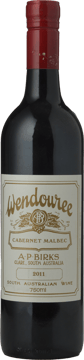 WENDOUREE Cabernet Malbec, Clare Valley 2011 Bottle image number 0