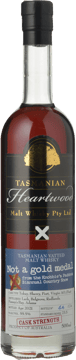 TASMANIAN HEARTWOOD MALT WHISKY PTY LTD Not a Gold Medal 59.5% ABV Whiskey, Tasmania NV 500ml image number 0